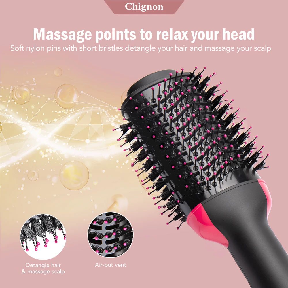 Professional Hair Dryer and Volumizer for Women | 3 in 1 Hot Air Dryer